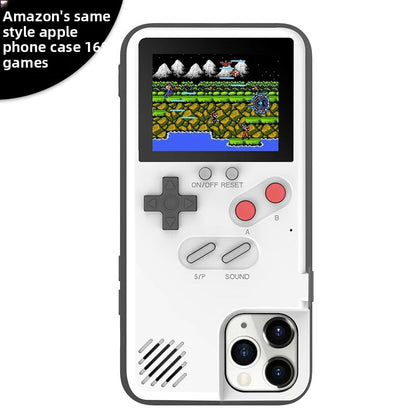 Funda de teléfono con pantalla a color y juegos incorporados
