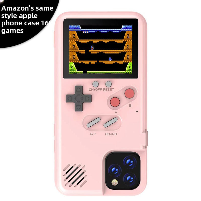 Funda de teléfono con pantalla a color y juegos incorporados